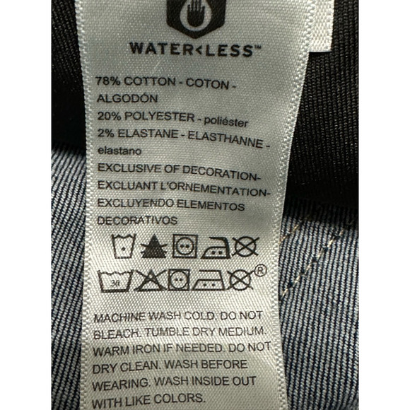 Levi's Bootcut Jeans Totally Shaping Stretch Cotton Denim Wash Blue W 31x28 NWOT - Picture 9 of 10